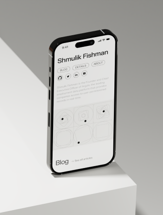 Shmulik Fishman, Designed and Developed by Ester Digital